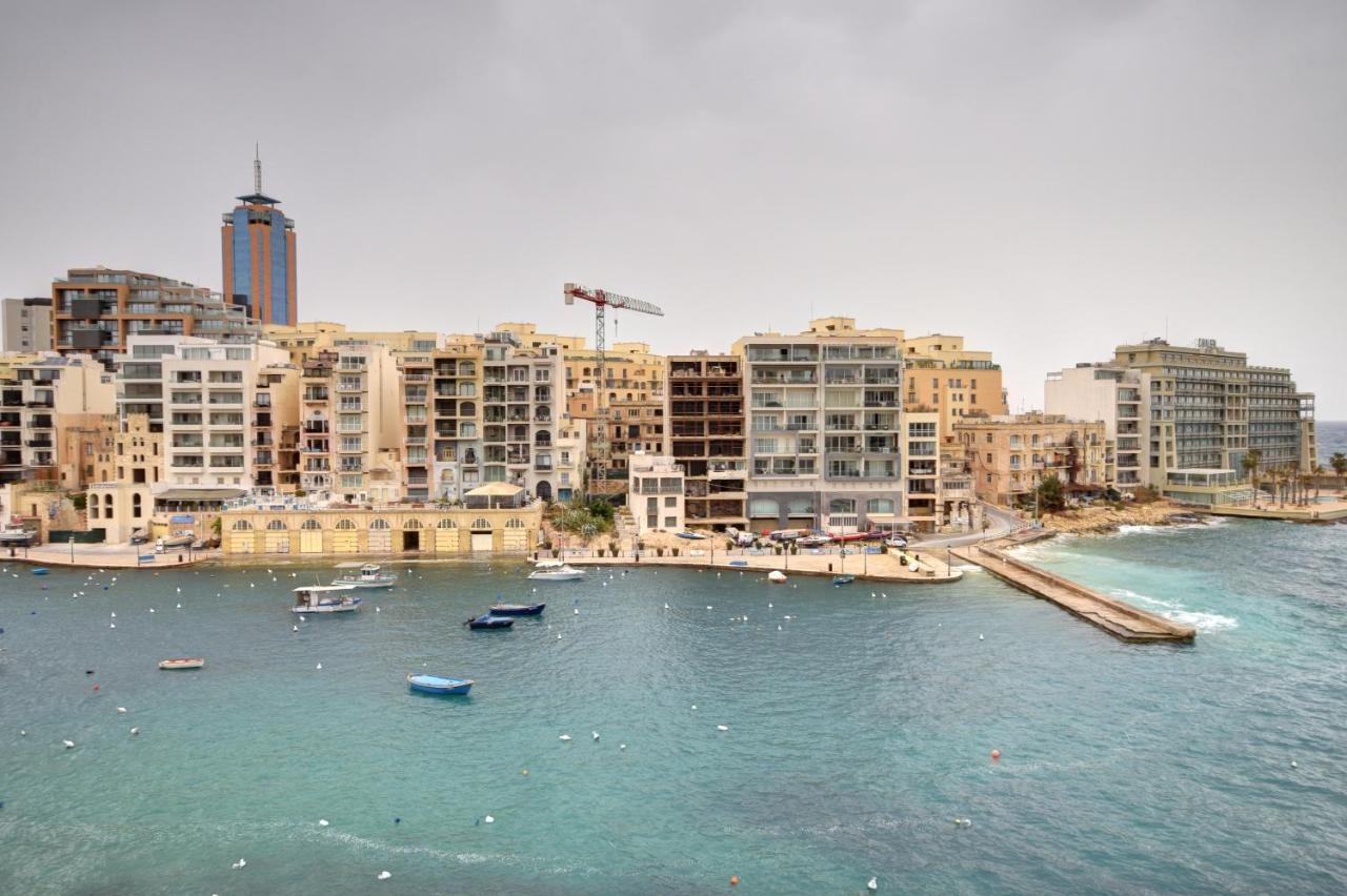 Morina Court - St Julians Seaside Bliss Apartments And Penthouse By Shortletsmalta سانت جوليان المظهر الخارجي الصورة