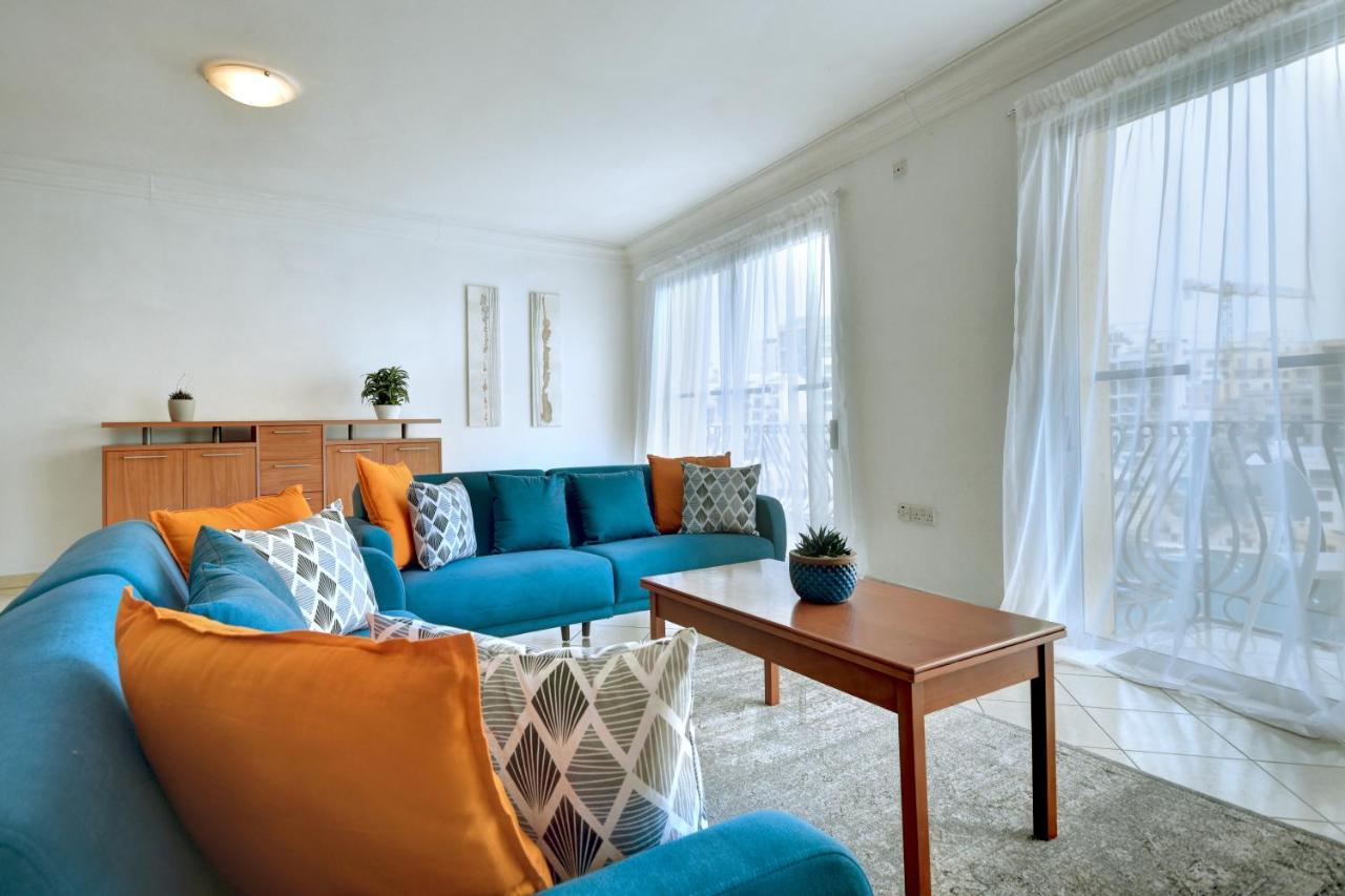 Morina Court - St Julians Seaside Bliss Apartments And Penthouse By Shortletsmalta سانت جوليان المظهر الخارجي الصورة